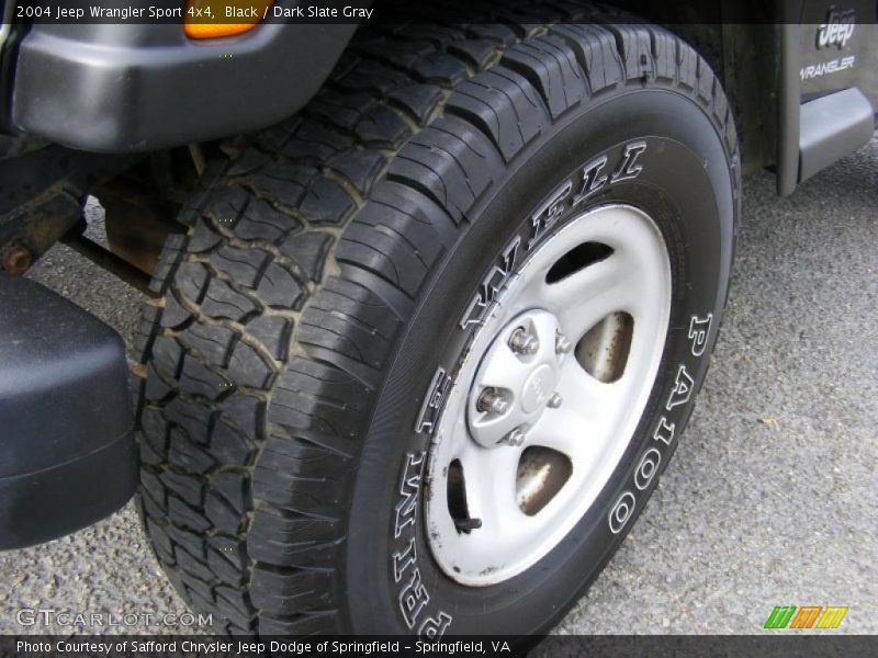 Black / Dark Slate Gray 2004 Jeep Wrangler Sport 4x4