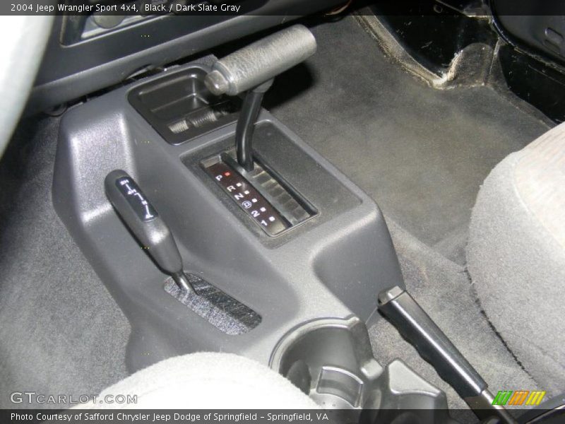 Black / Dark Slate Gray 2004 Jeep Wrangler Sport 4x4