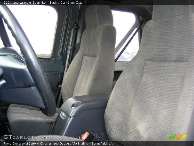 Black / Dark Slate Gray 2004 Jeep Wrangler Sport 4x4