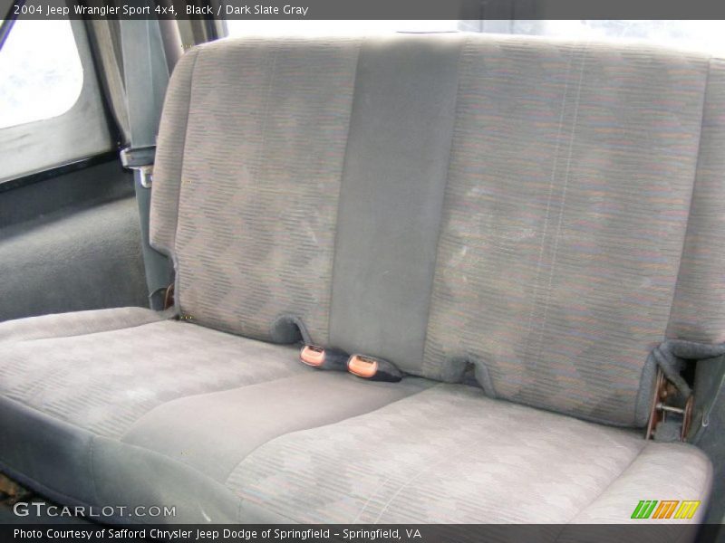 Black / Dark Slate Gray 2004 Jeep Wrangler Sport 4x4