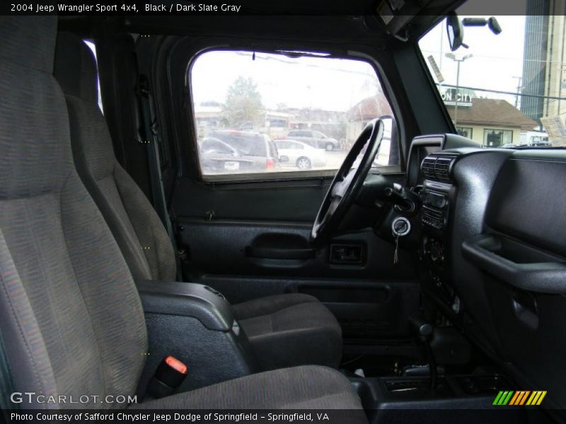 Black / Dark Slate Gray 2004 Jeep Wrangler Sport 4x4