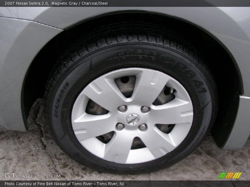 Magnetic Gray / Charcoal/Steel 2007 Nissan Sentra 2.0