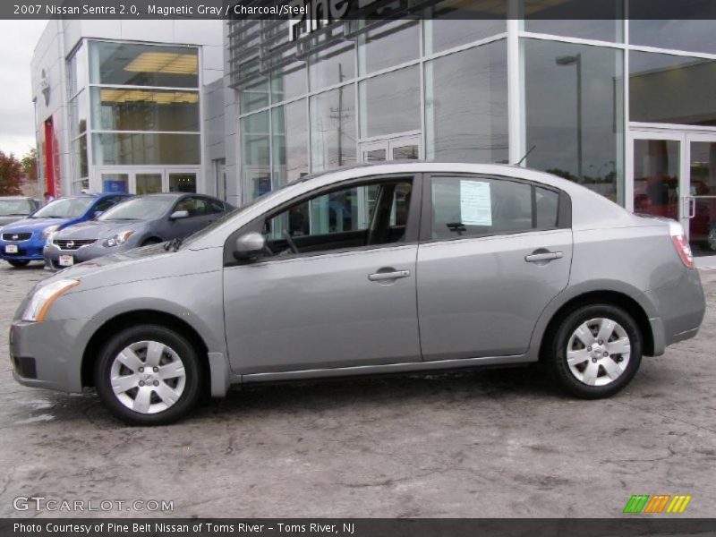 Magnetic Gray / Charcoal/Steel 2007 Nissan Sentra 2.0