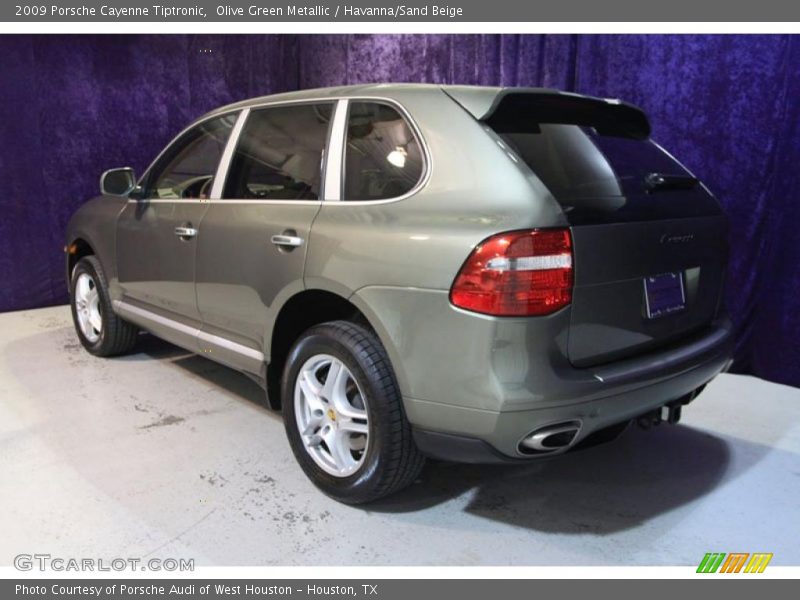 Olive Green Metallic / Havanna/Sand Beige 2009 Porsche Cayenne Tiptronic