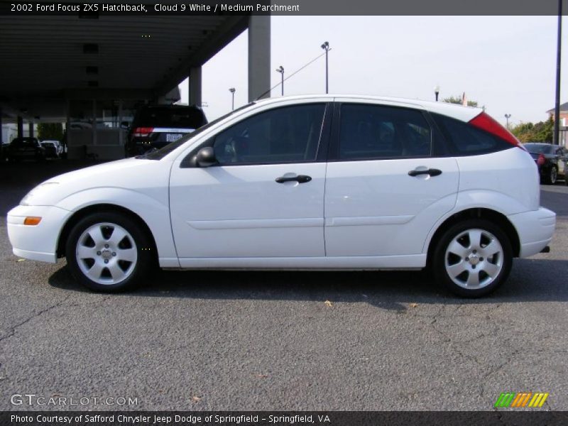 Cloud 9 White / Medium Parchment 2002 Ford Focus ZX5 Hatchback
