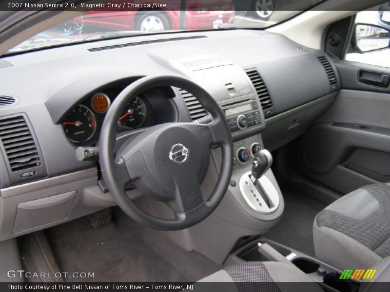 Magnetic Gray / Charcoal/Steel 2007 Nissan Sentra 2.0