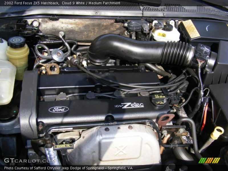  2002 Focus ZX5 Hatchback Engine - 2.0 Liter DOHC 16-Valve Zetec 4 Cylinder