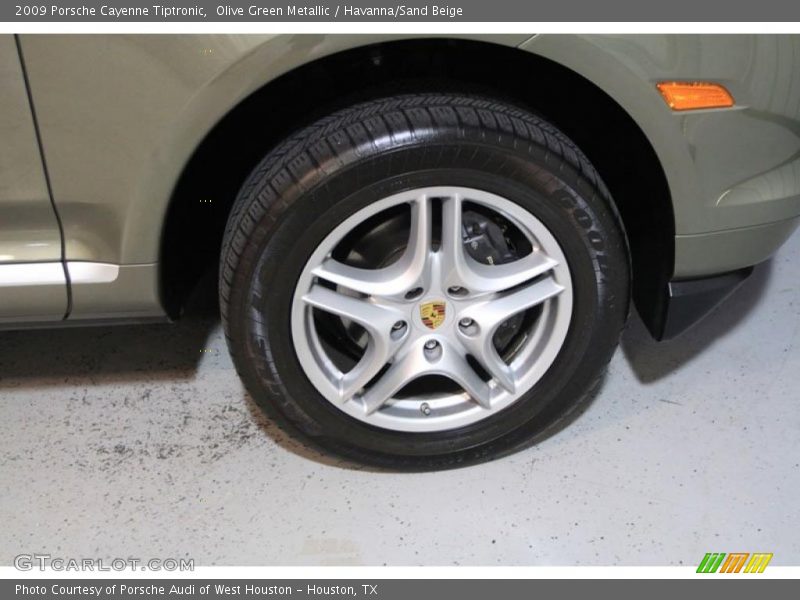 Olive Green Metallic / Havanna/Sand Beige 2009 Porsche Cayenne Tiptronic