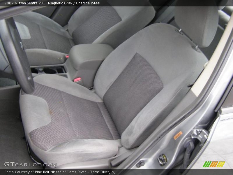 Magnetic Gray / Charcoal/Steel 2007 Nissan Sentra 2.0