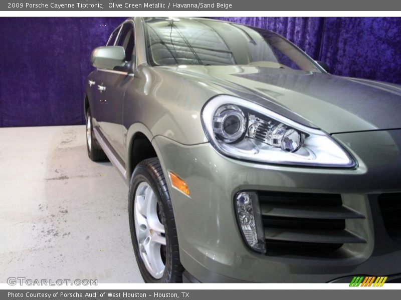 Olive Green Metallic / Havanna/Sand Beige 2009 Porsche Cayenne Tiptronic
