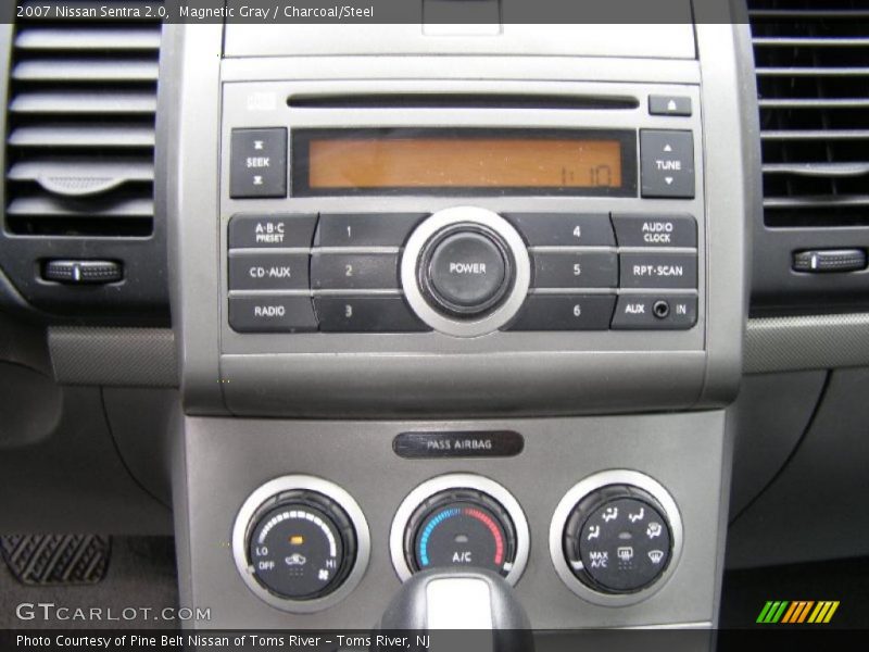 Magnetic Gray / Charcoal/Steel 2007 Nissan Sentra 2.0