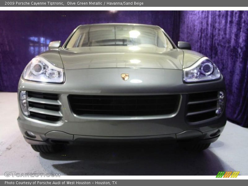 Olive Green Metallic / Havanna/Sand Beige 2009 Porsche Cayenne Tiptronic