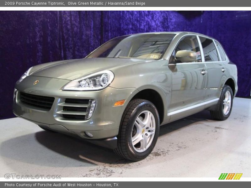 Olive Green Metallic / Havanna/Sand Beige 2009 Porsche Cayenne Tiptronic