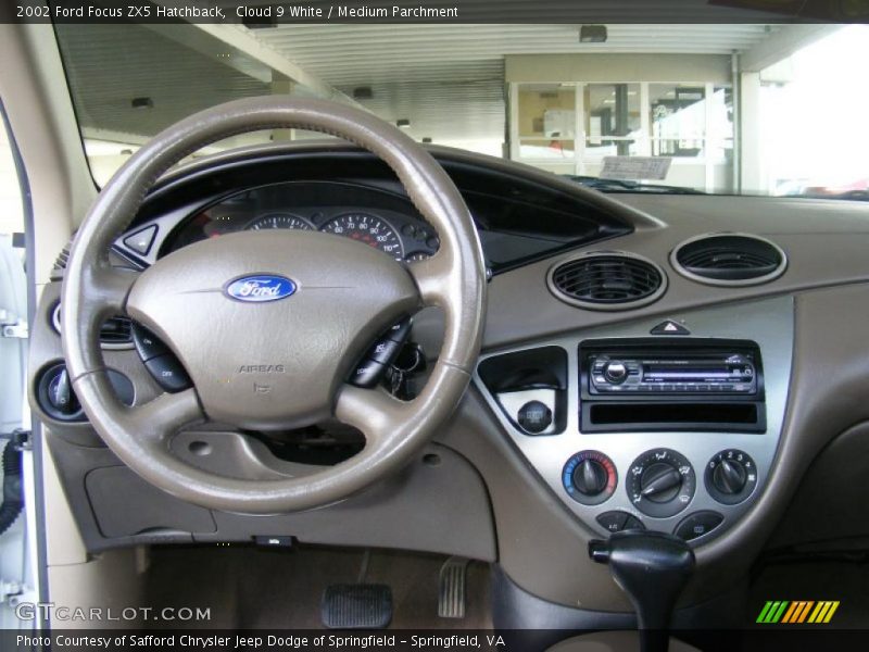 Dashboard of 2002 Focus ZX5 Hatchback