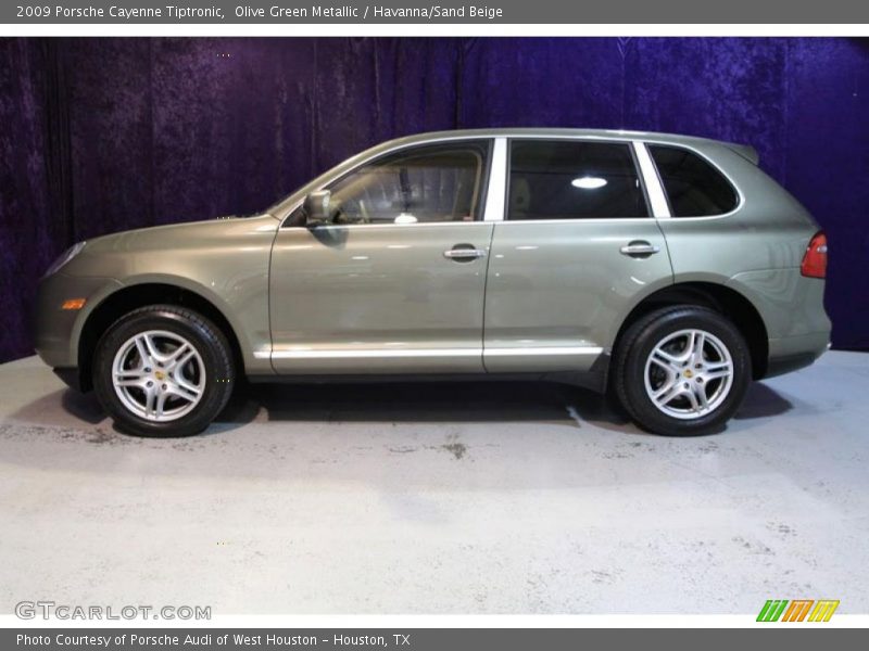 Olive Green Metallic / Havanna/Sand Beige 2009 Porsche Cayenne Tiptronic