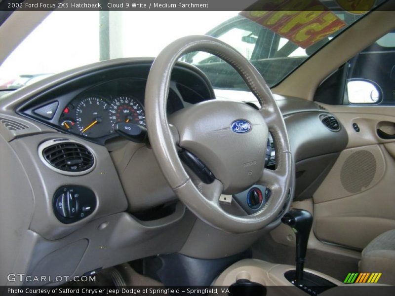  2002 Focus ZX5 Hatchback Medium Parchment Interior