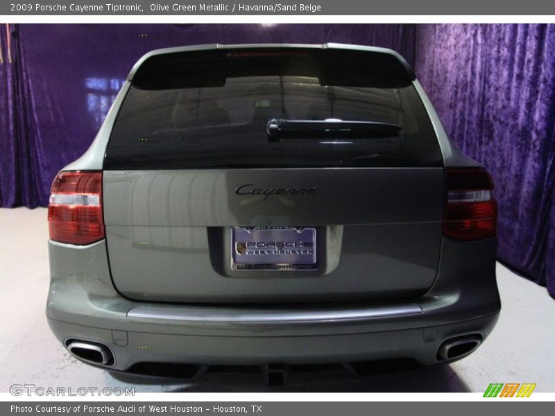 Olive Green Metallic / Havanna/Sand Beige 2009 Porsche Cayenne Tiptronic