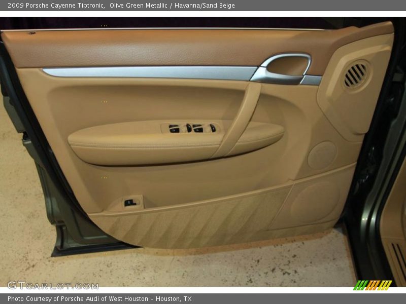 Olive Green Metallic / Havanna/Sand Beige 2009 Porsche Cayenne Tiptronic