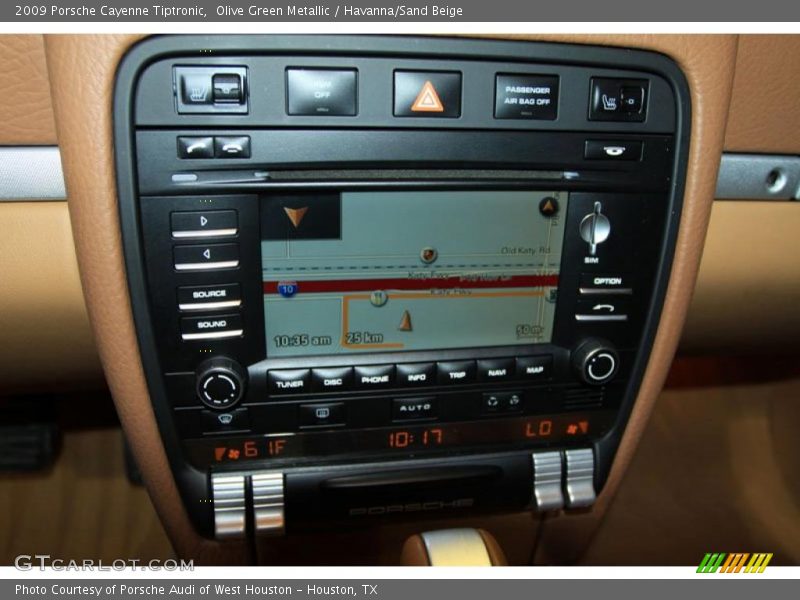 Olive Green Metallic / Havanna/Sand Beige 2009 Porsche Cayenne Tiptronic