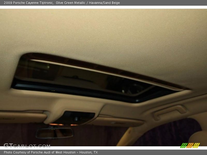 Olive Green Metallic / Havanna/Sand Beige 2009 Porsche Cayenne Tiptronic