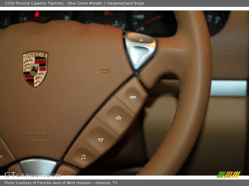 Olive Green Metallic / Havanna/Sand Beige 2009 Porsche Cayenne Tiptronic