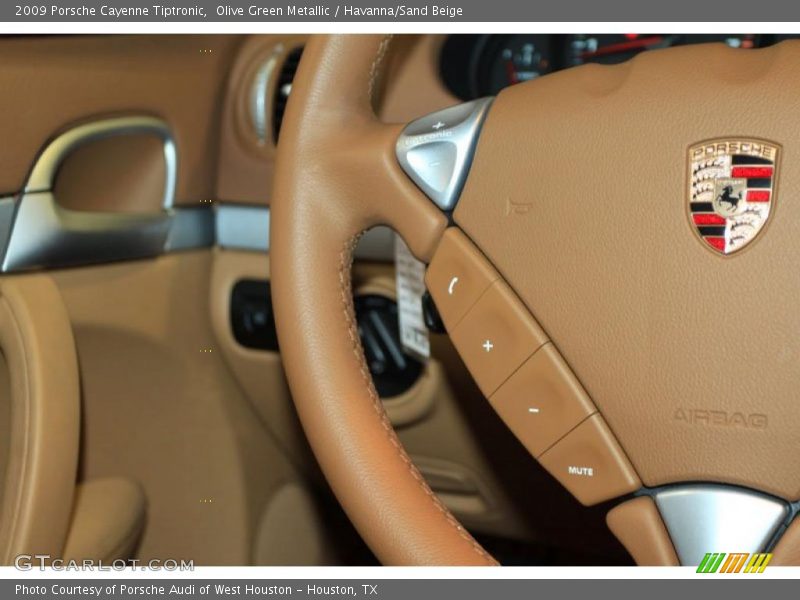 Olive Green Metallic / Havanna/Sand Beige 2009 Porsche Cayenne Tiptronic