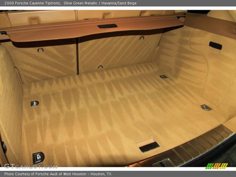 Olive Green Metallic / Havanna/Sand Beige 2009 Porsche Cayenne Tiptronic