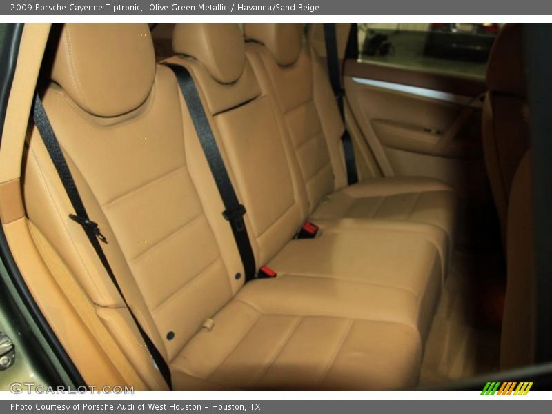 Olive Green Metallic / Havanna/Sand Beige 2009 Porsche Cayenne Tiptronic