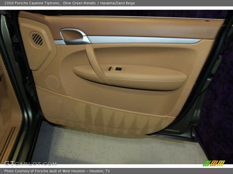 Olive Green Metallic / Havanna/Sand Beige 2009 Porsche Cayenne Tiptronic