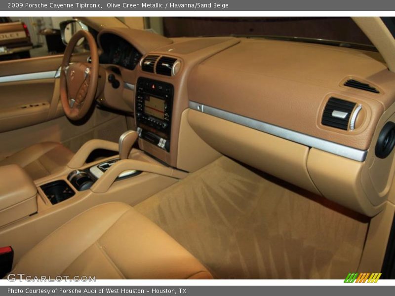 Olive Green Metallic / Havanna/Sand Beige 2009 Porsche Cayenne Tiptronic
