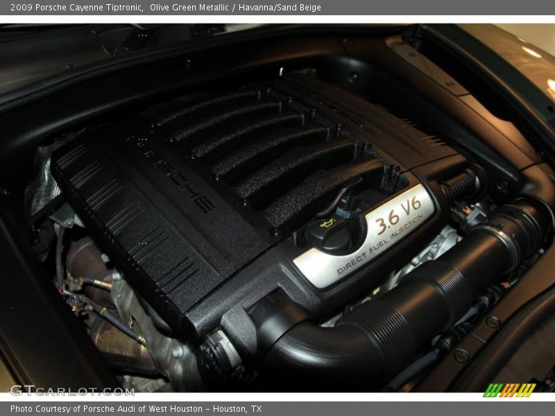 Olive Green Metallic / Havanna/Sand Beige 2009 Porsche Cayenne Tiptronic