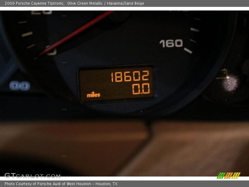 Olive Green Metallic / Havanna/Sand Beige 2009 Porsche Cayenne Tiptronic