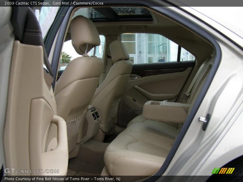 Gold Mist / Cashmere/Cocoa 2009 Cadillac CTS Sedan