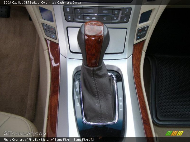 Gold Mist / Cashmere/Cocoa 2009 Cadillac CTS Sedan