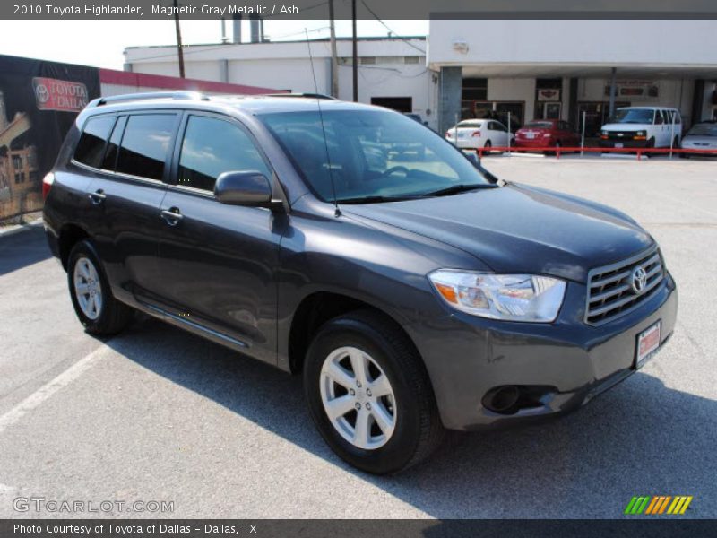 Magnetic Gray Metallic / Ash 2010 Toyota Highlander
