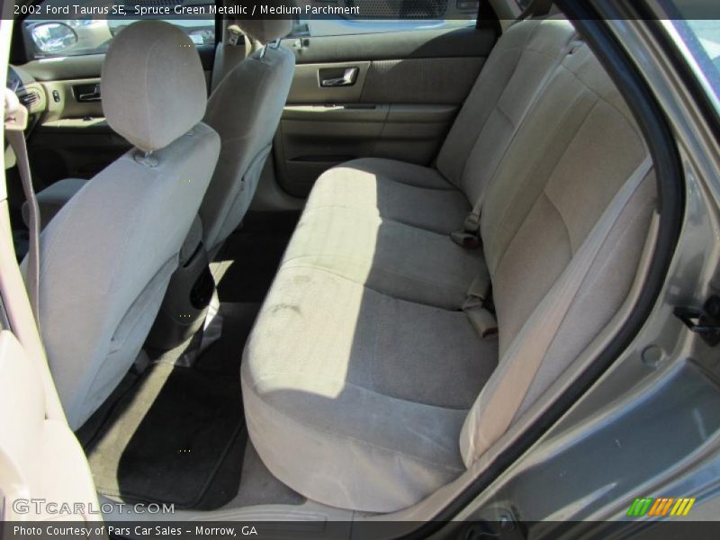 Spruce Green Metallic / Medium Parchment 2002 Ford Taurus SE