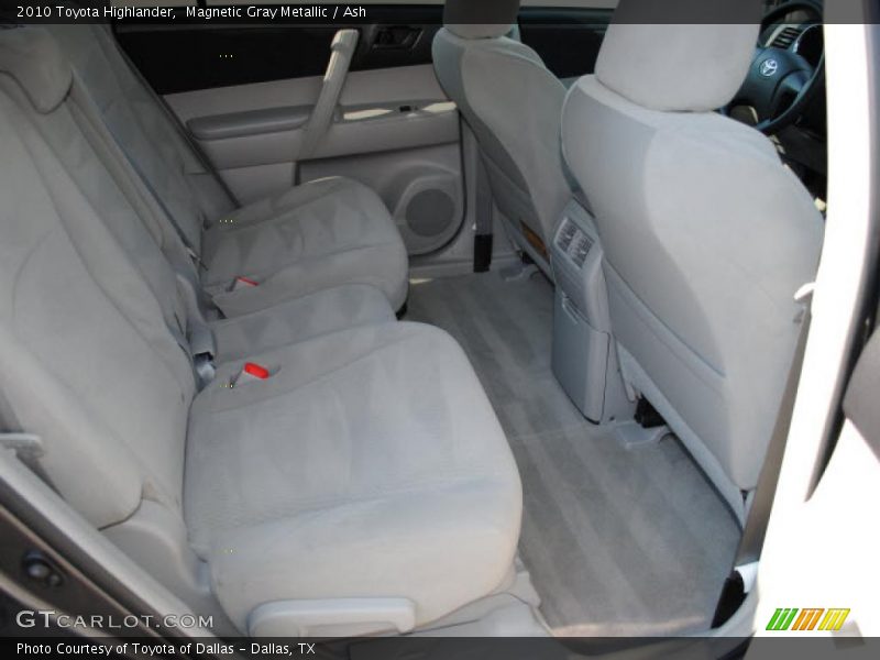  2010 Highlander  Ash Interior