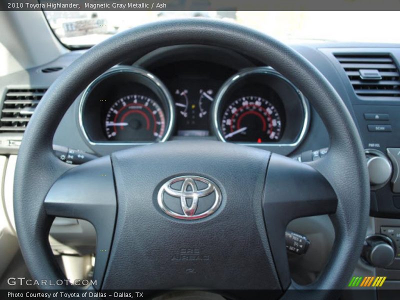 Magnetic Gray Metallic / Ash 2010 Toyota Highlander