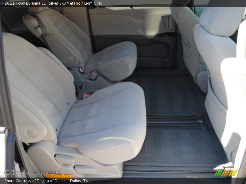 Silver Sky Metallic / Light Gray 2011 Toyota Sienna LE