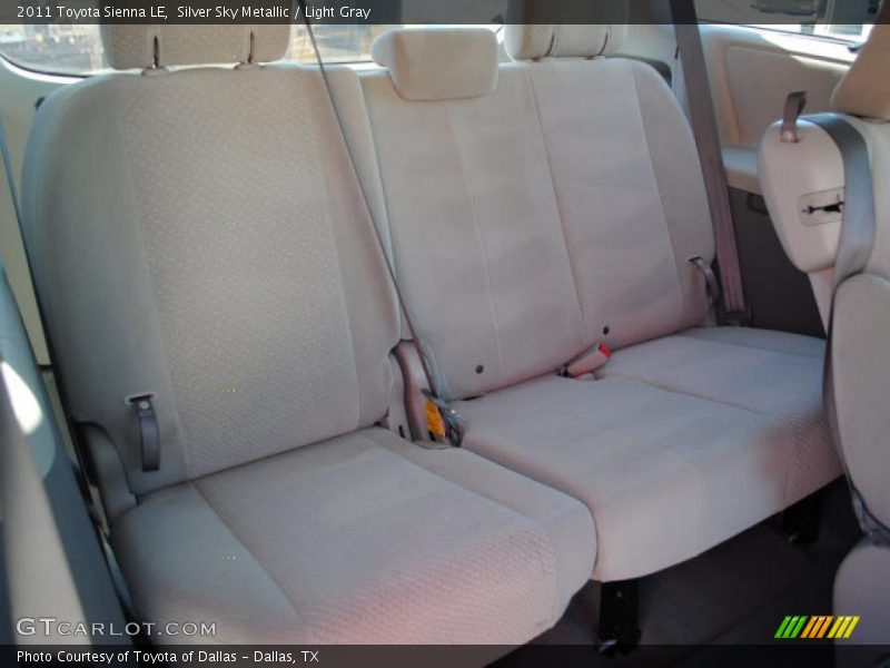 Silver Sky Metallic / Light Gray 2011 Toyota Sienna LE