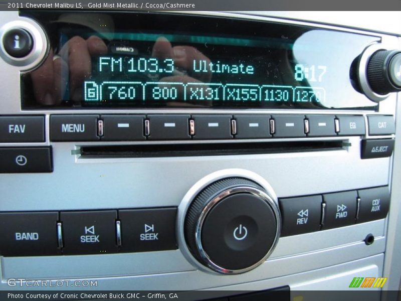 Gold Mist Metallic / Cocoa/Cashmere 2011 Chevrolet Malibu LS