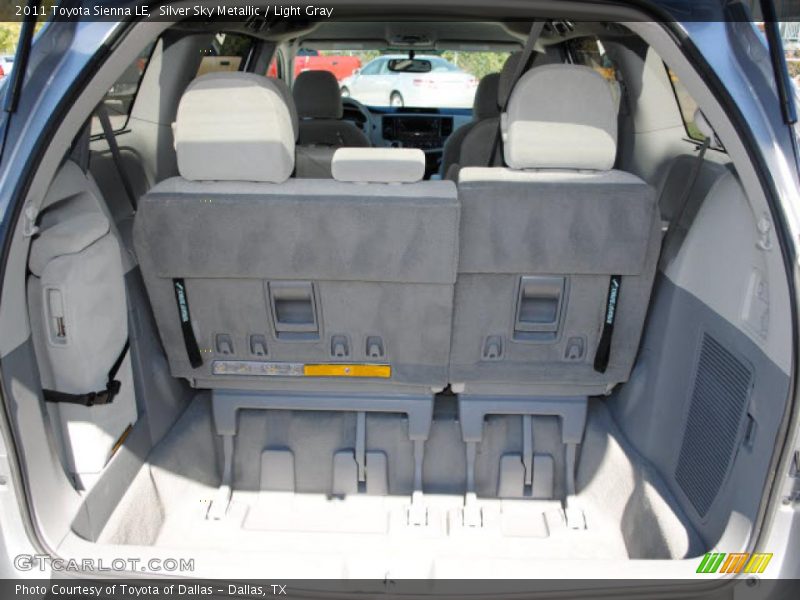 Silver Sky Metallic / Light Gray 2011 Toyota Sienna LE