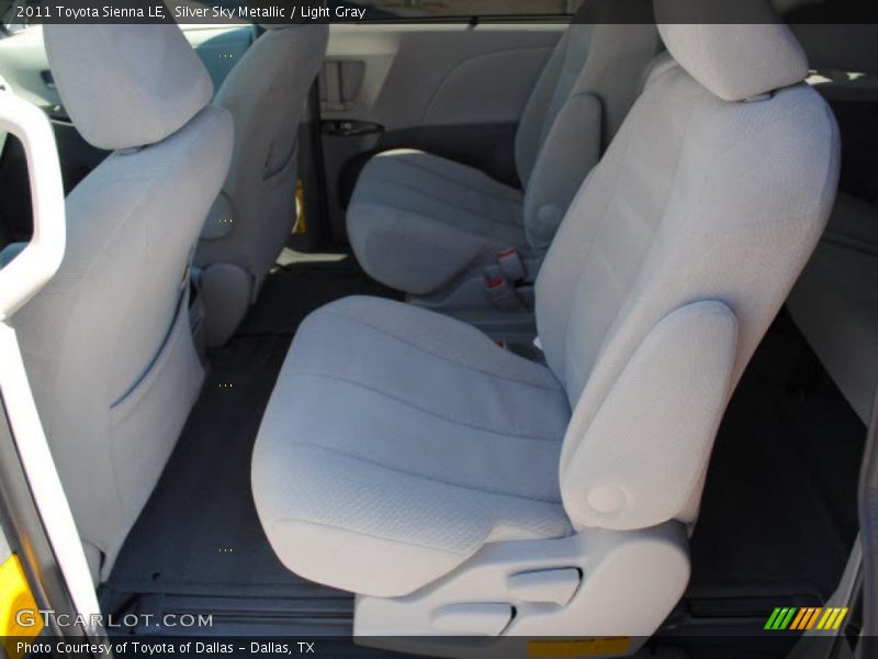 Silver Sky Metallic / Light Gray 2011 Toyota Sienna LE