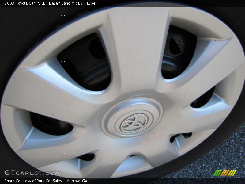 Desert Sand Mica / Taupe 2003 Toyota Camry LE