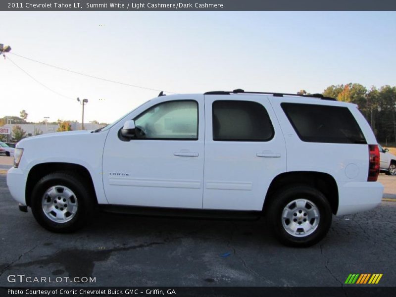 Summit White / Light Cashmere/Dark Cashmere 2011 Chevrolet Tahoe LT