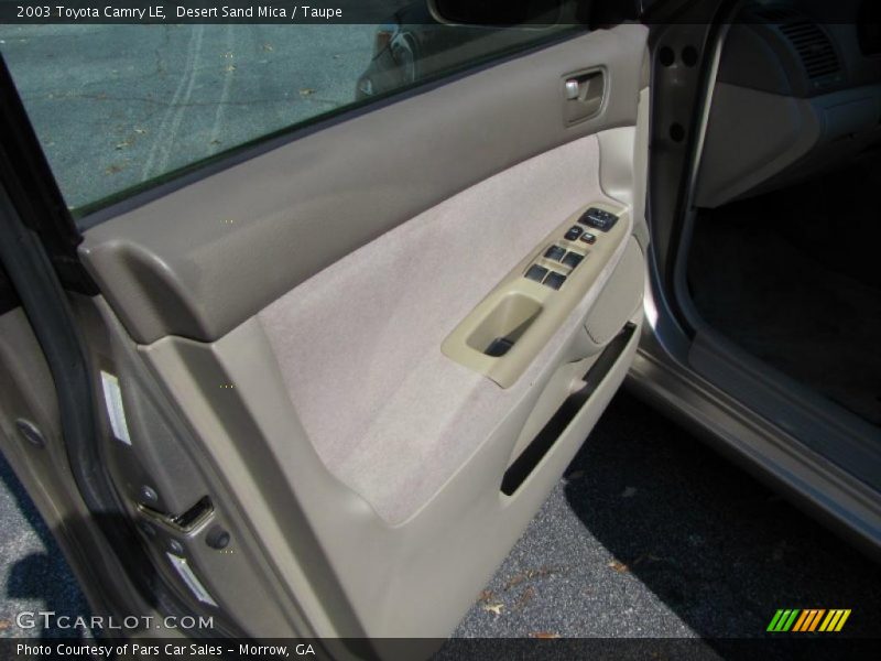 Desert Sand Mica / Taupe 2003 Toyota Camry LE
