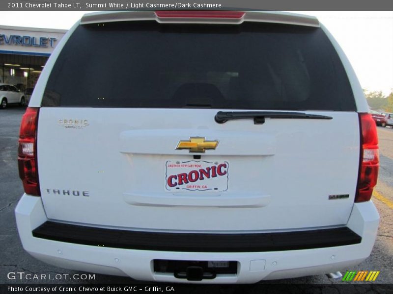 Summit White / Light Cashmere/Dark Cashmere 2011 Chevrolet Tahoe LT