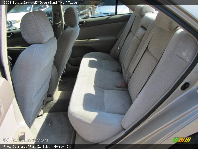 Desert Sand Mica / Taupe 2003 Toyota Camry LE