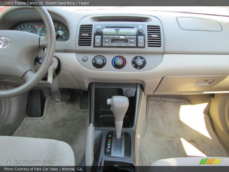 Desert Sand Mica / Taupe 2003 Toyota Camry LE