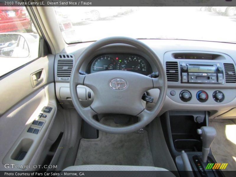Desert Sand Mica / Taupe 2003 Toyota Camry LE